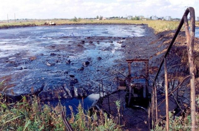 Технология ликвидации кислогудронных прудов НПЗ