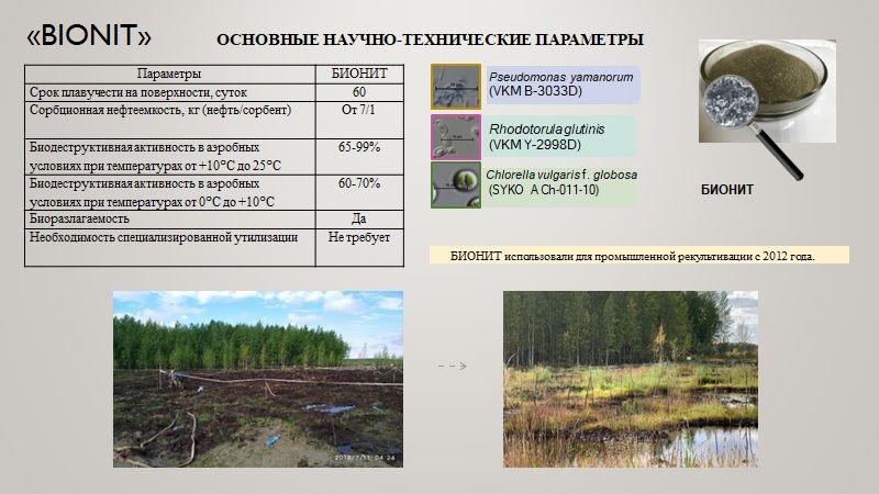 Рекультивация почвы НПО БАЛТЭК