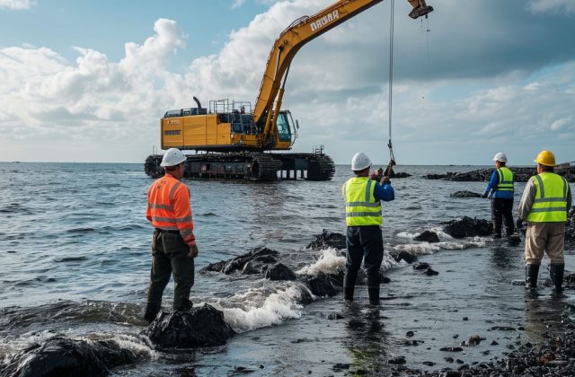 ООО «НПО БАЛТЭК» | Главная страница Технология «Бионит»: ликвидация мазутных загрязнений воды и почвы