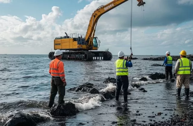 Технология «Бионит»: ликвидация мазутных загрязнений воды и почвы