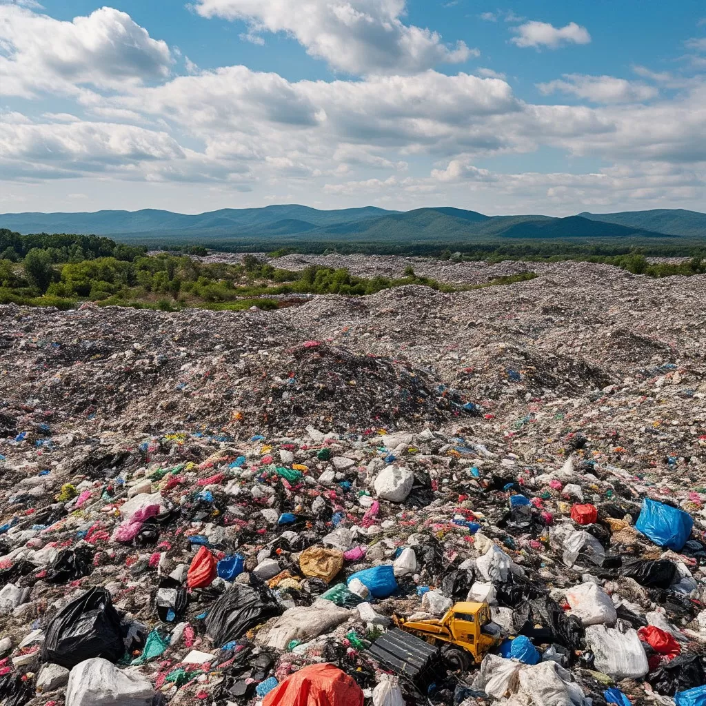 Защита действующих полигонов ТКОТБО технологии дезодорации НПО БАЛТЭК